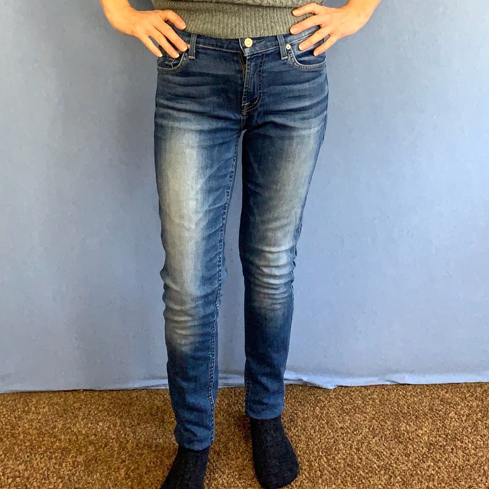 7 For All Mankind soft denim jeans  - size 27 EUC